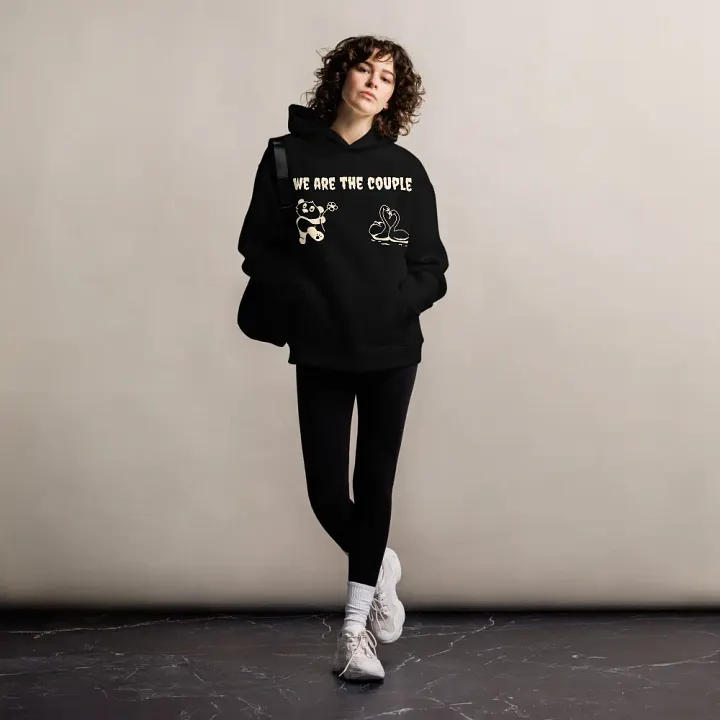We Are the Couple Premium Oversized Hoodie product image (1)