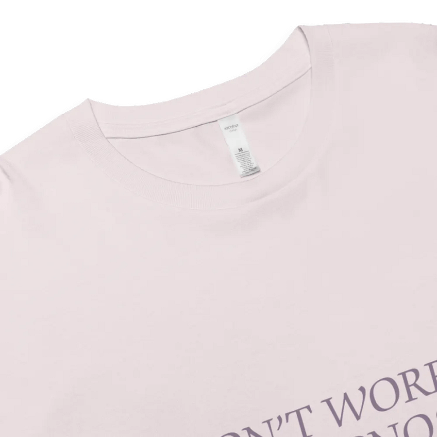 DW, IT'S DIAGNOSED (#8D778F) printed cotton crop top product image (23)