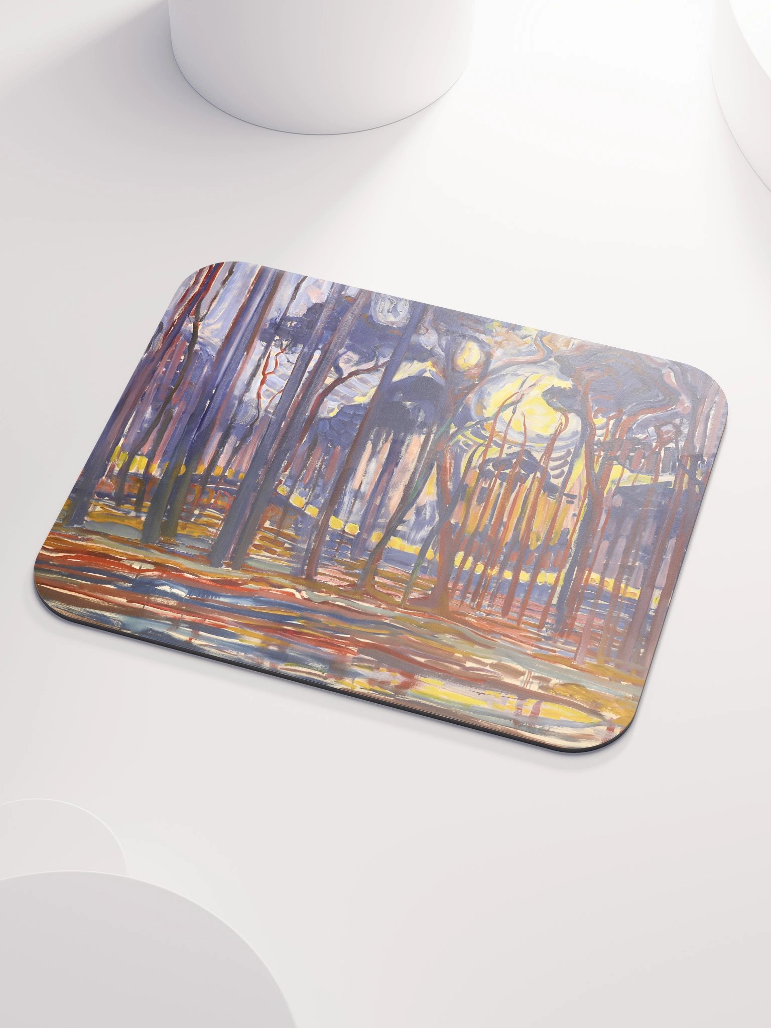 Vivid Forest Dream Mouse Pad product image (3)