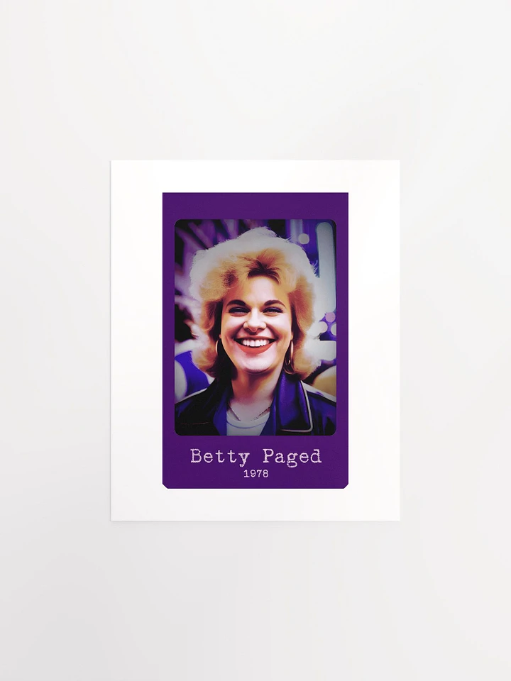 Betty Paged 1978 - Print product image (1)