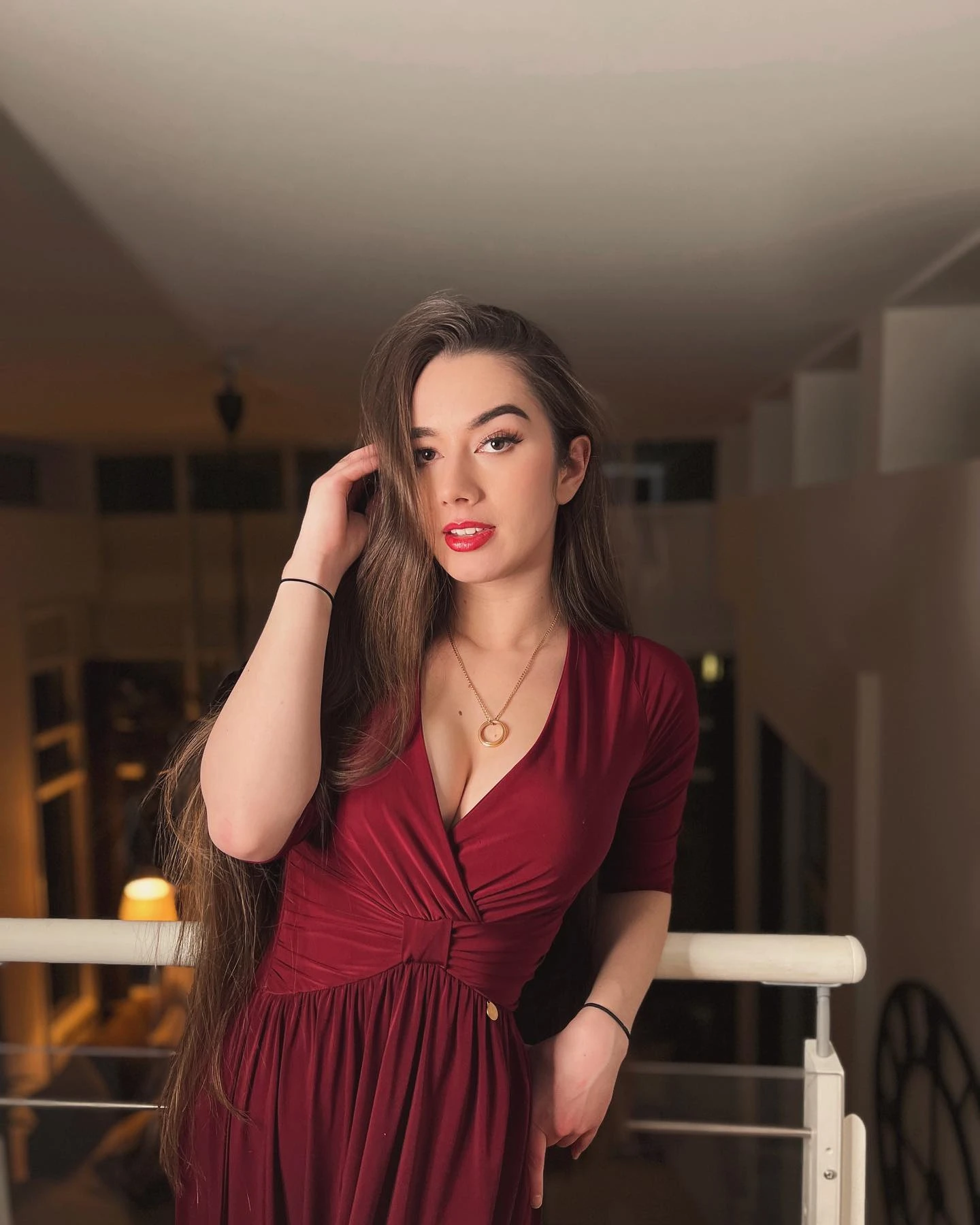 Dressed up a little for stream yesterday ❤️ Big thanks to @lenovolegion & @microsoft for letting me check out the newest Legi...