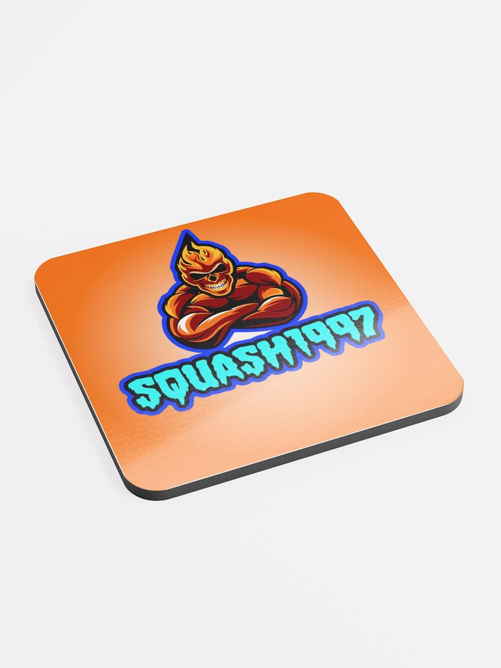 Flaming Skull Squash1997 Coaster product image (2)