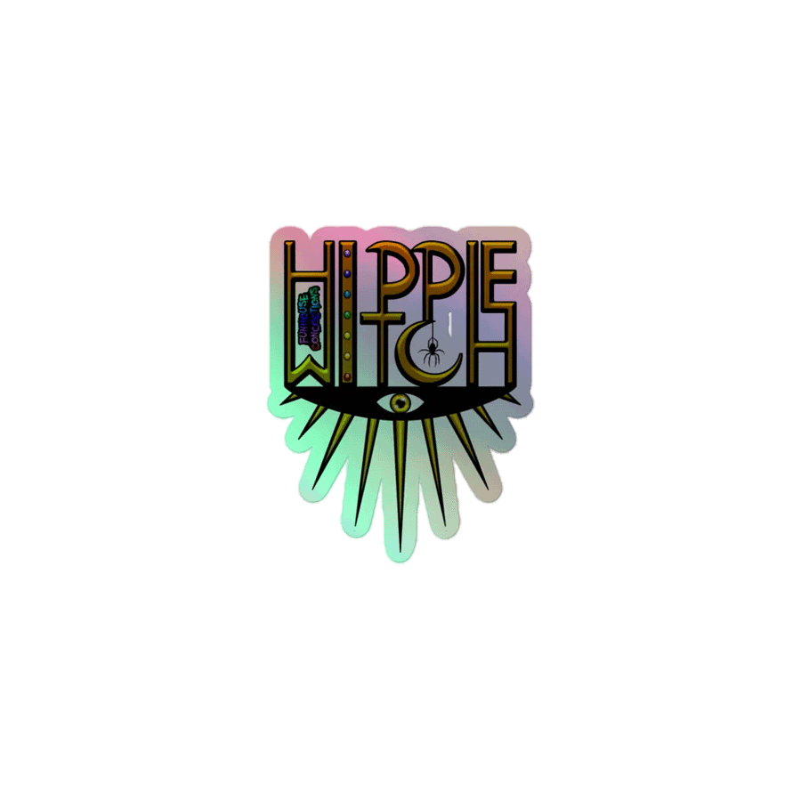 Hippie Witch Holo Sticker product image (1)
