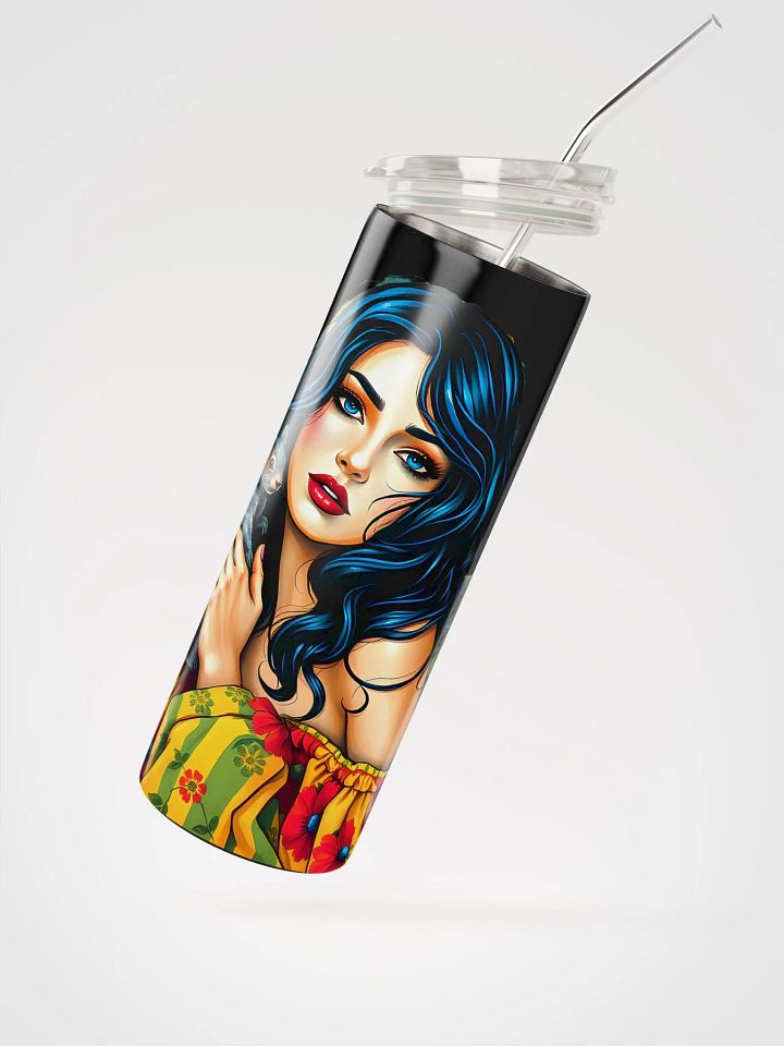 Floral Fantasy Stainless Steel Tumbler product image (2)