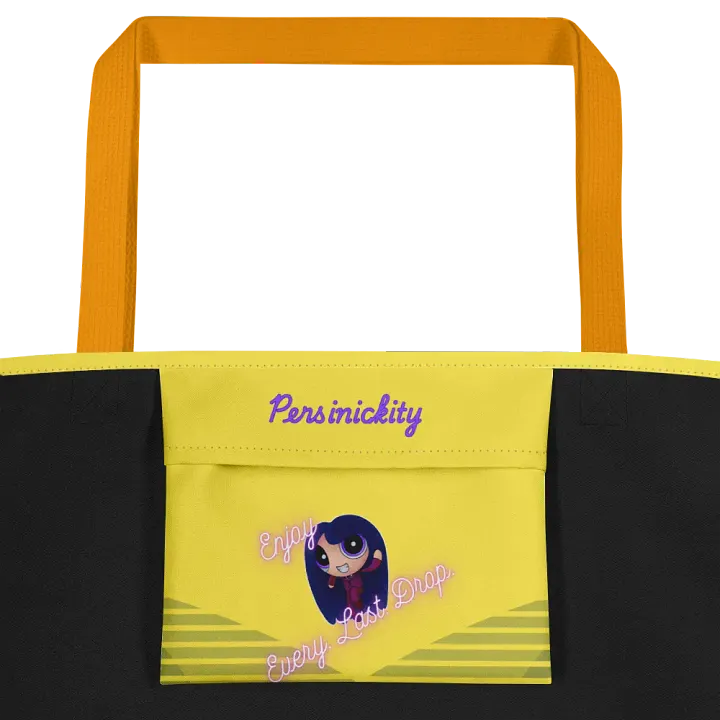 Pizza Love Tote Bag - Yellow product image (2)