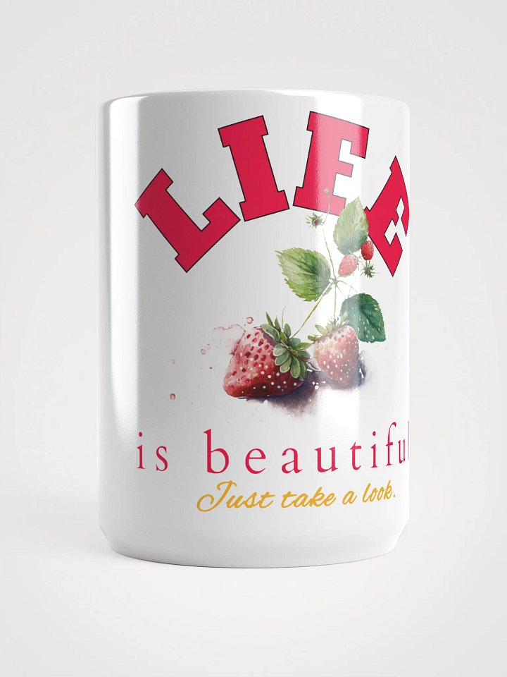 Beautiful Life Strawberry Mug product image (1)
