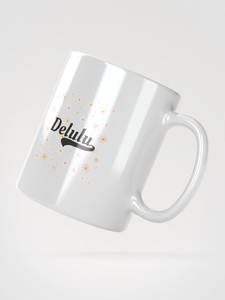 Delulu White Glossy Mug product image (6)