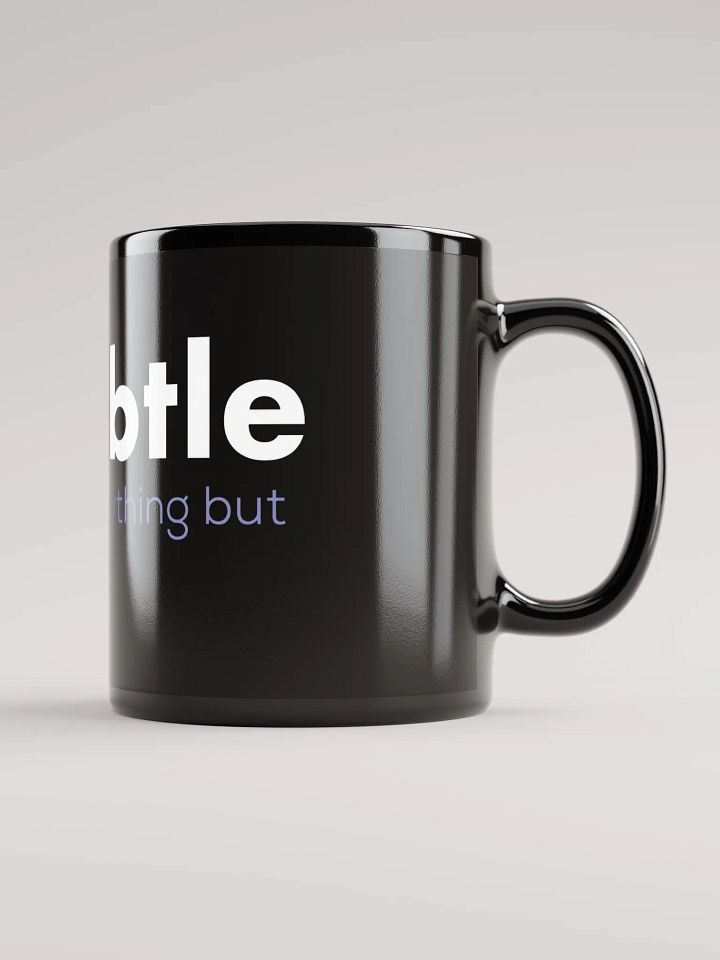 Anything But Subtle - Mug Black product image (2)