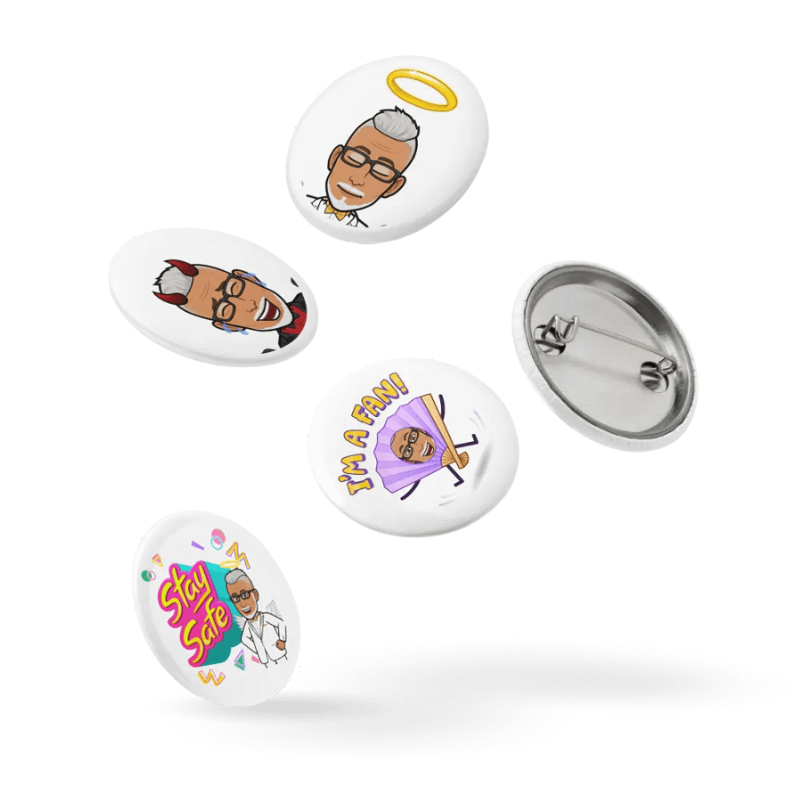 Ethereal Elder Pin Buttons Set product image (5)