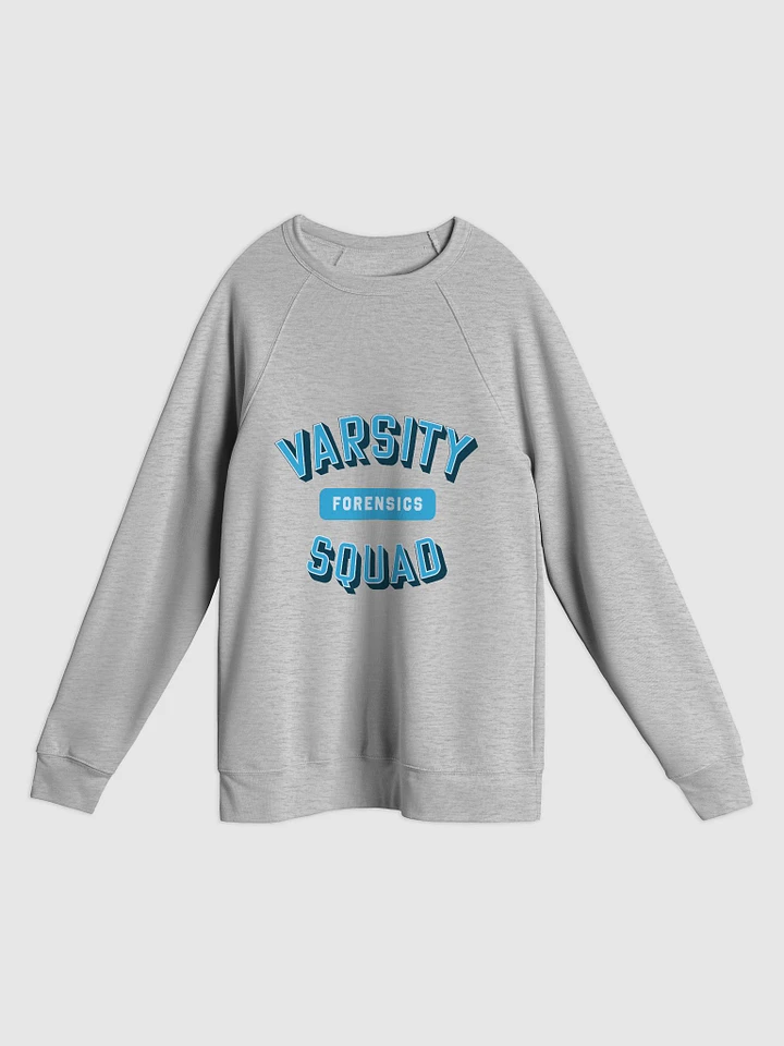 Varsity Forensics Squad Pullover Sweatshirt - Light Grey product image (1)