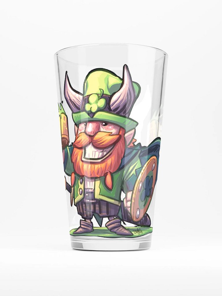 St. Paddy viking pint glas product image (2)