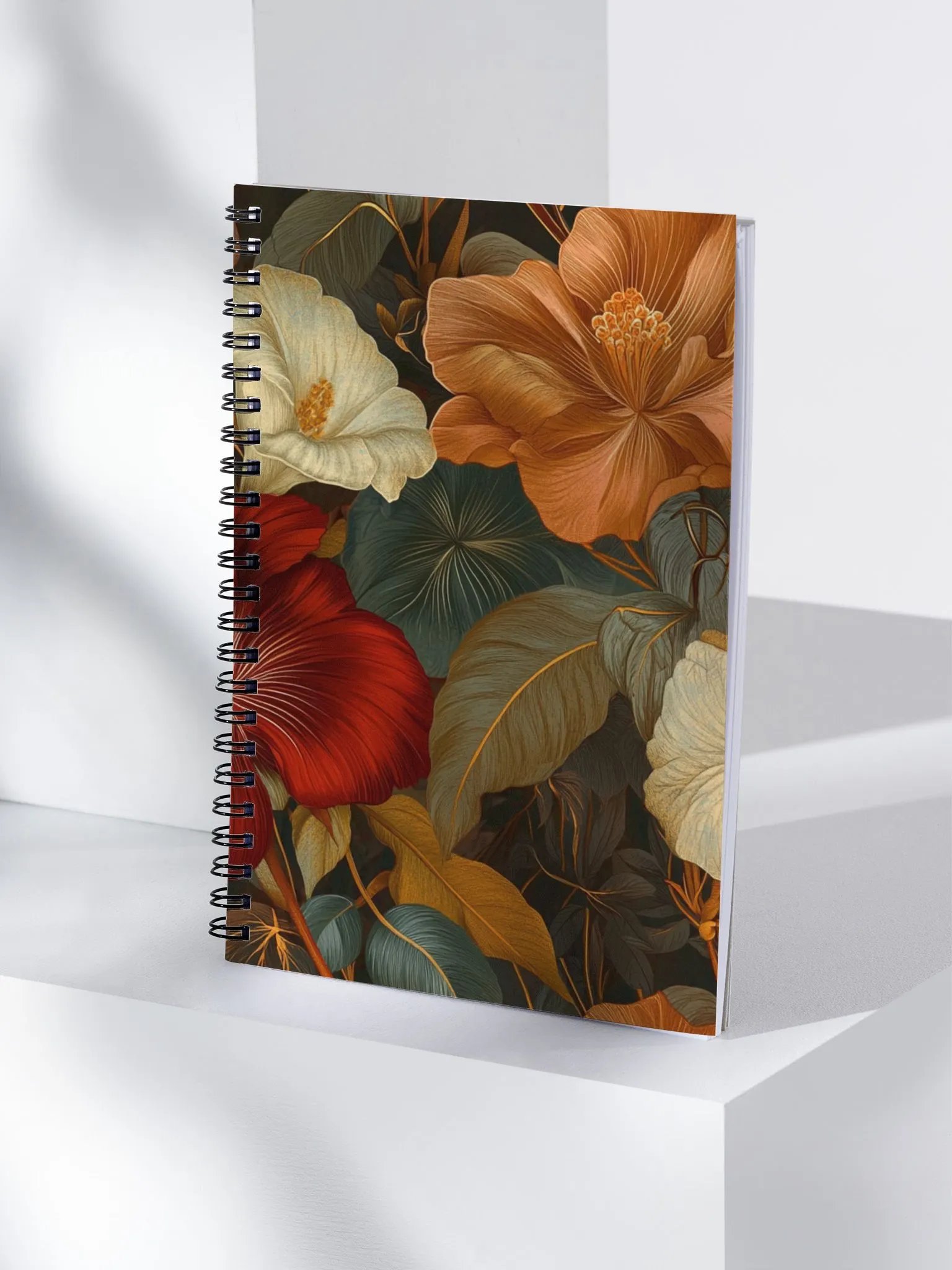 Bloom Noir Spiral Notebook product image (4)