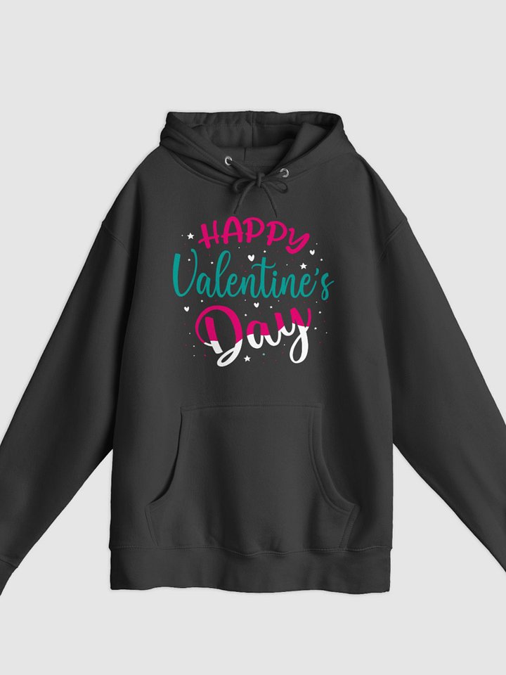 Happy Valentine's Day Pullover Hoodie (Front Only) product image (1)