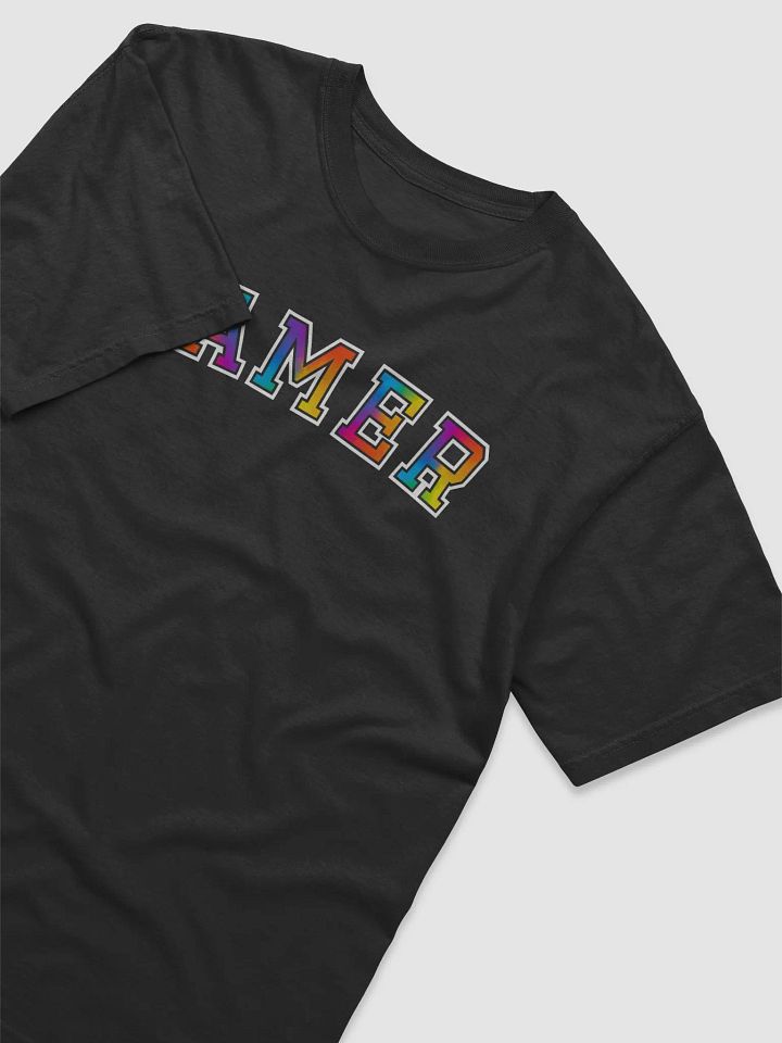 Pride Gamer T-Shirt (White) product image (2)