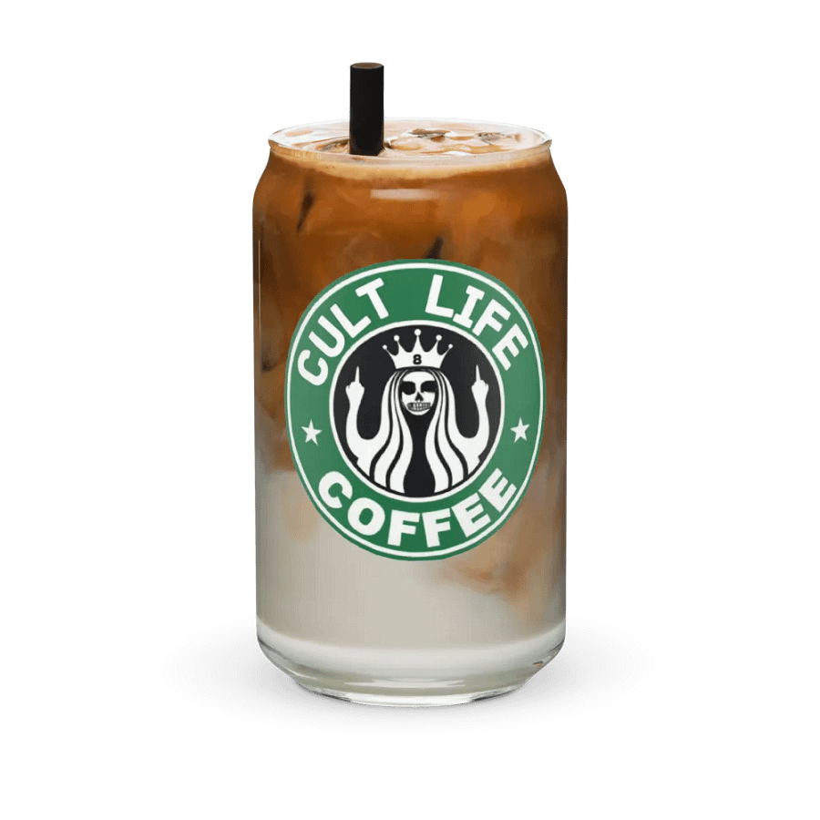 CULT LIFE COFFEE CAN GLASS product image (1)