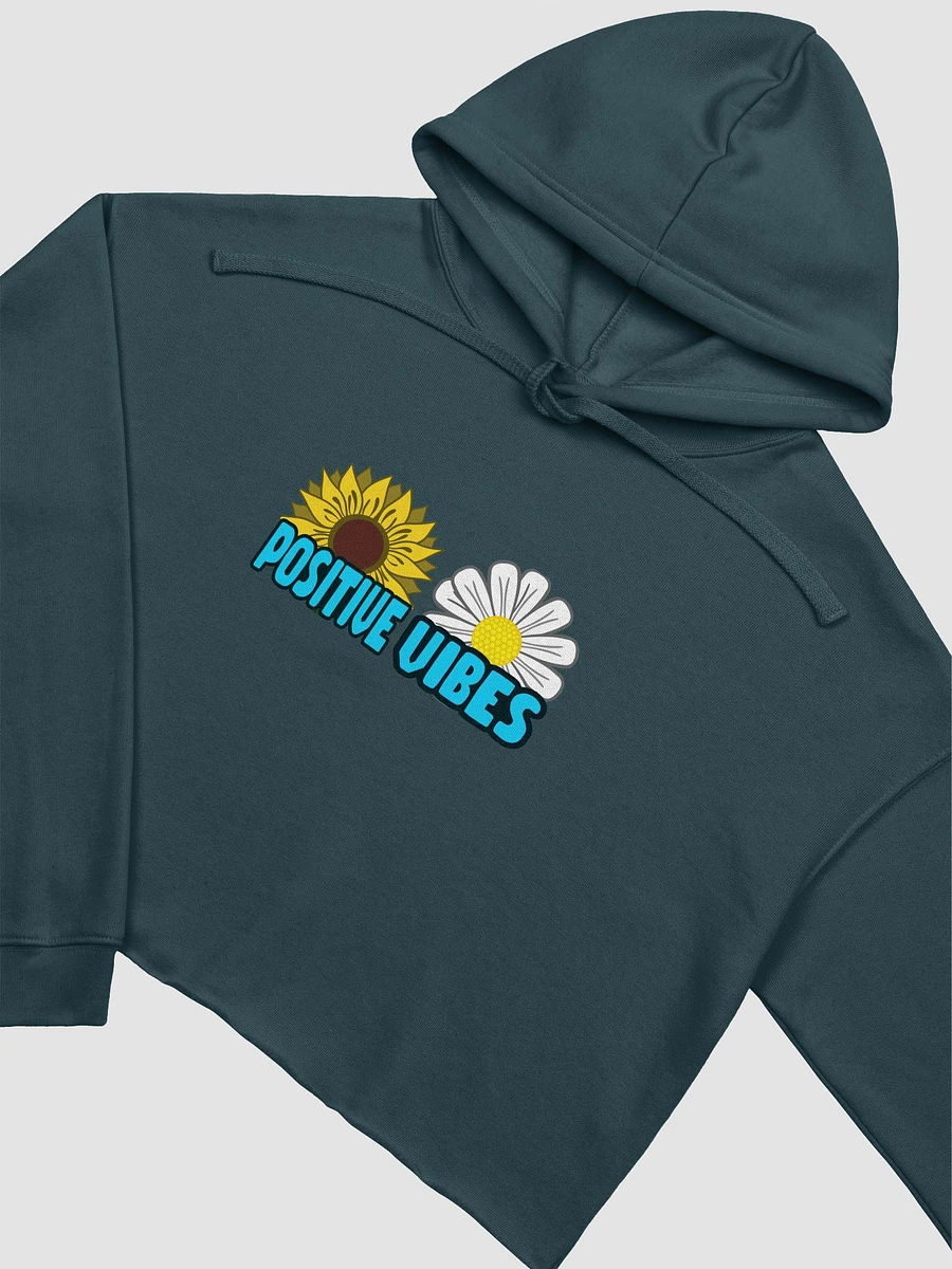 Positive Vibes Crop Hoodie product image (3)
