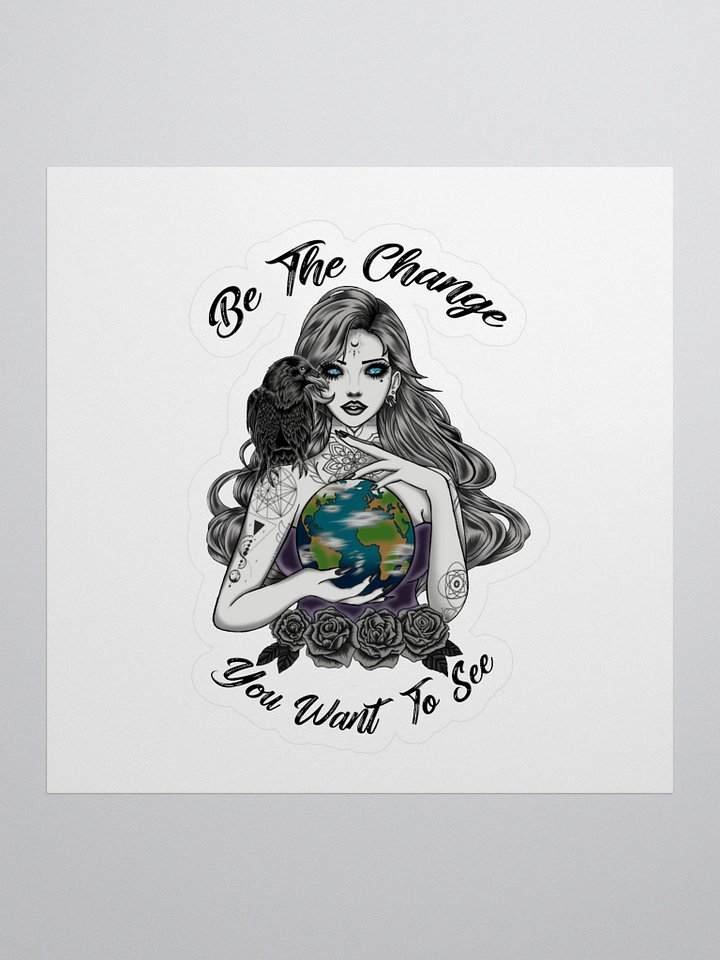 Be the Change Sticker product image (1)