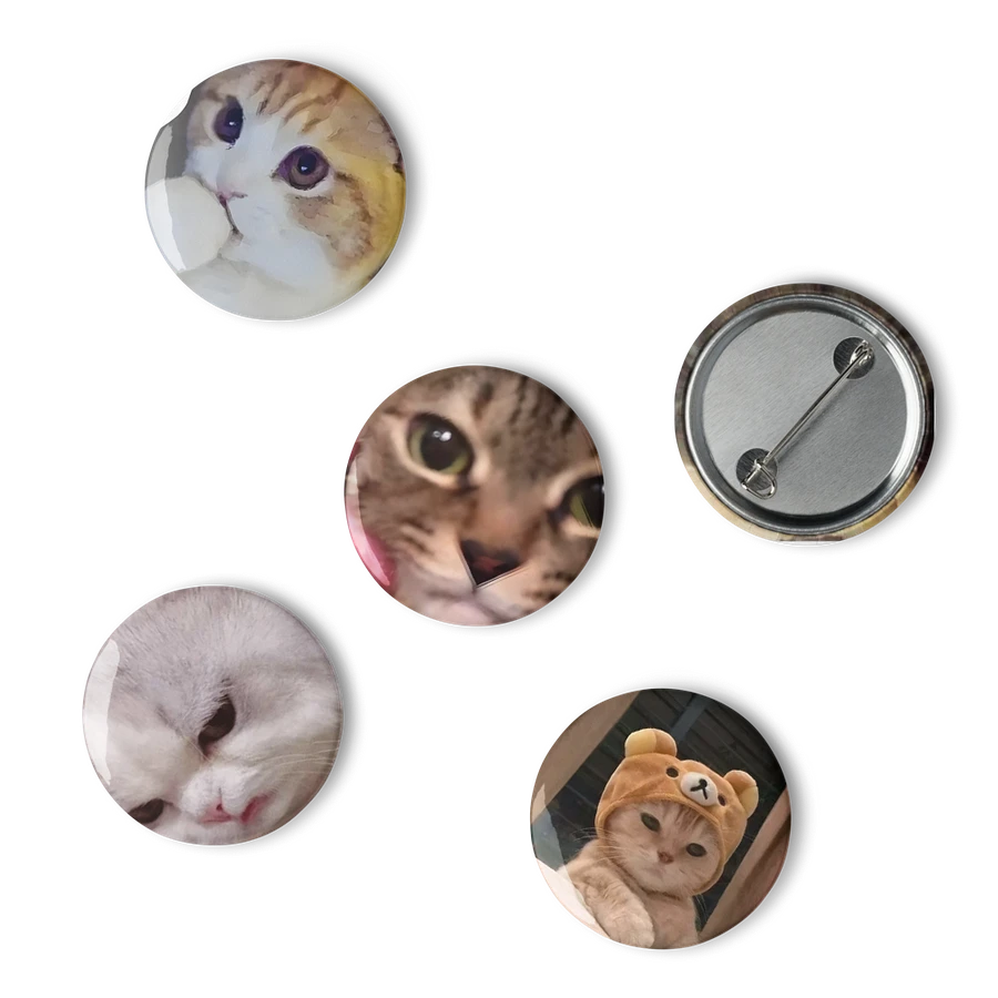 Set of Pin Buttons: Meme Cats 46 product image (6)