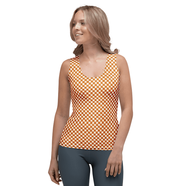 Orange Boxes. Print Tank Top product image (1)