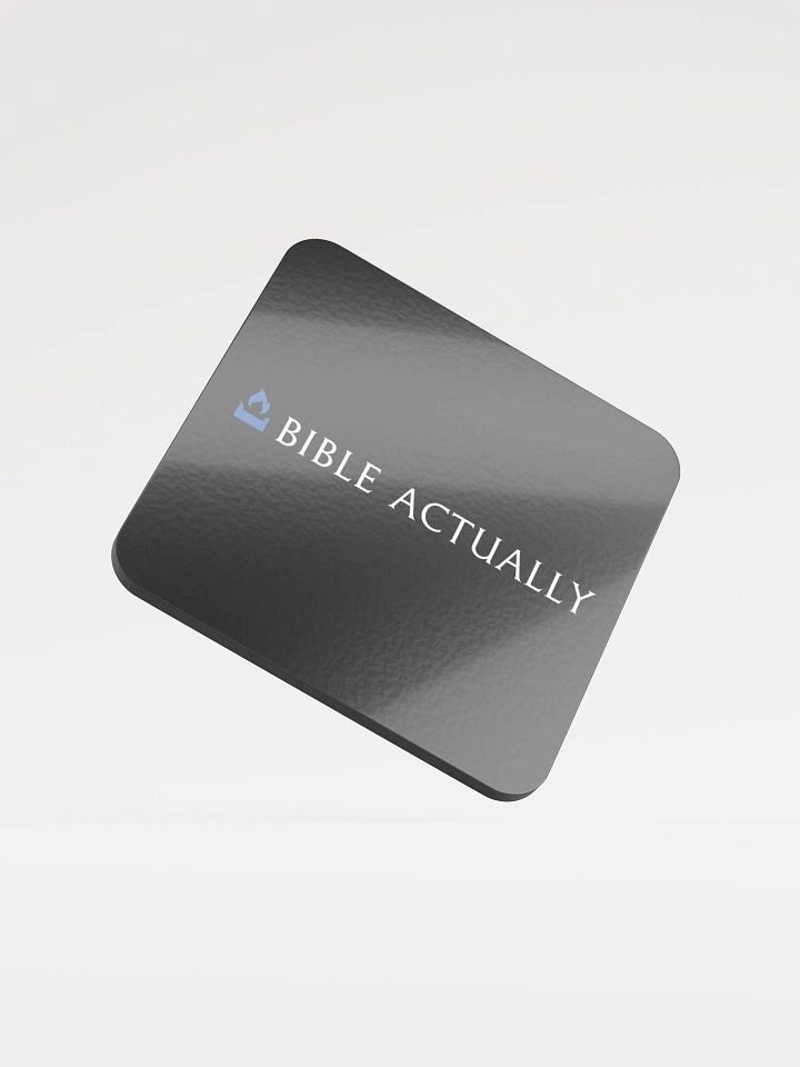 Bible Actually Coaster product image (1)