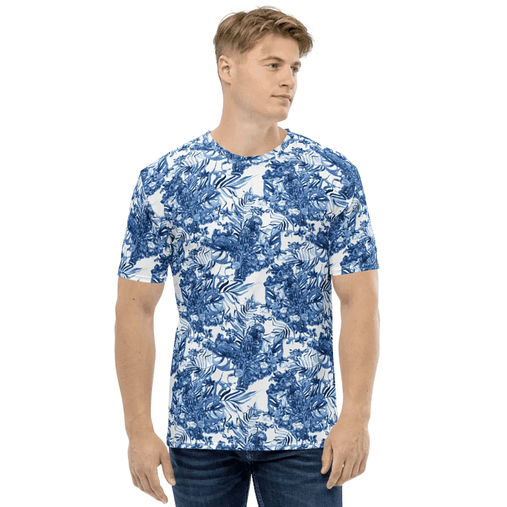 Azure Jungle | Crew Neck T-Shirt product image (1)