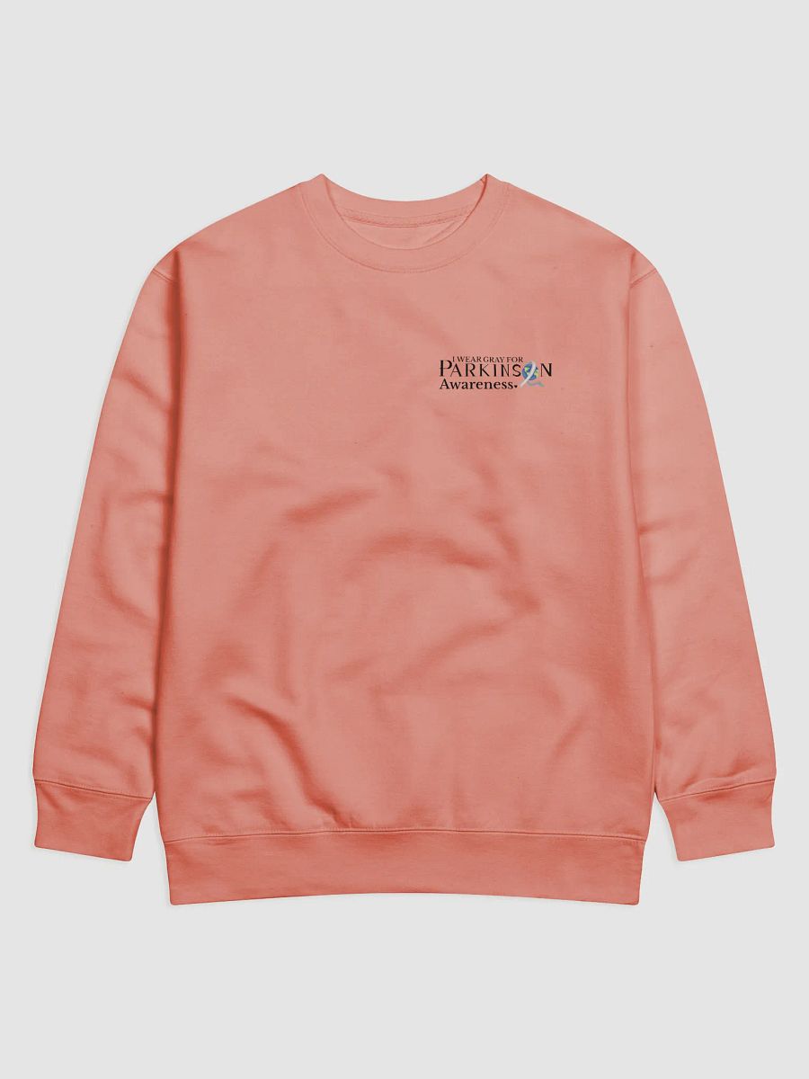 I Wear Gray For Parkinson`s Awareness, Heritage Sweatshirt - Pocket product image (1)