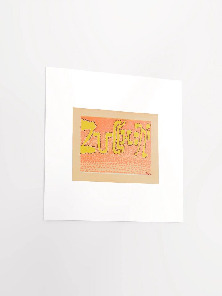 zucchini panel card print product image (2)