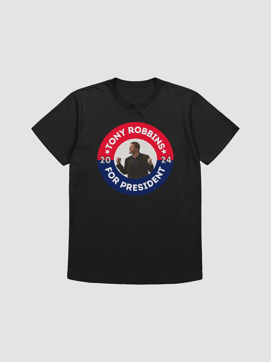 Tony Robbins for President 2024 Campaign Button Next Level Supersoft T-Shirt product image (1)