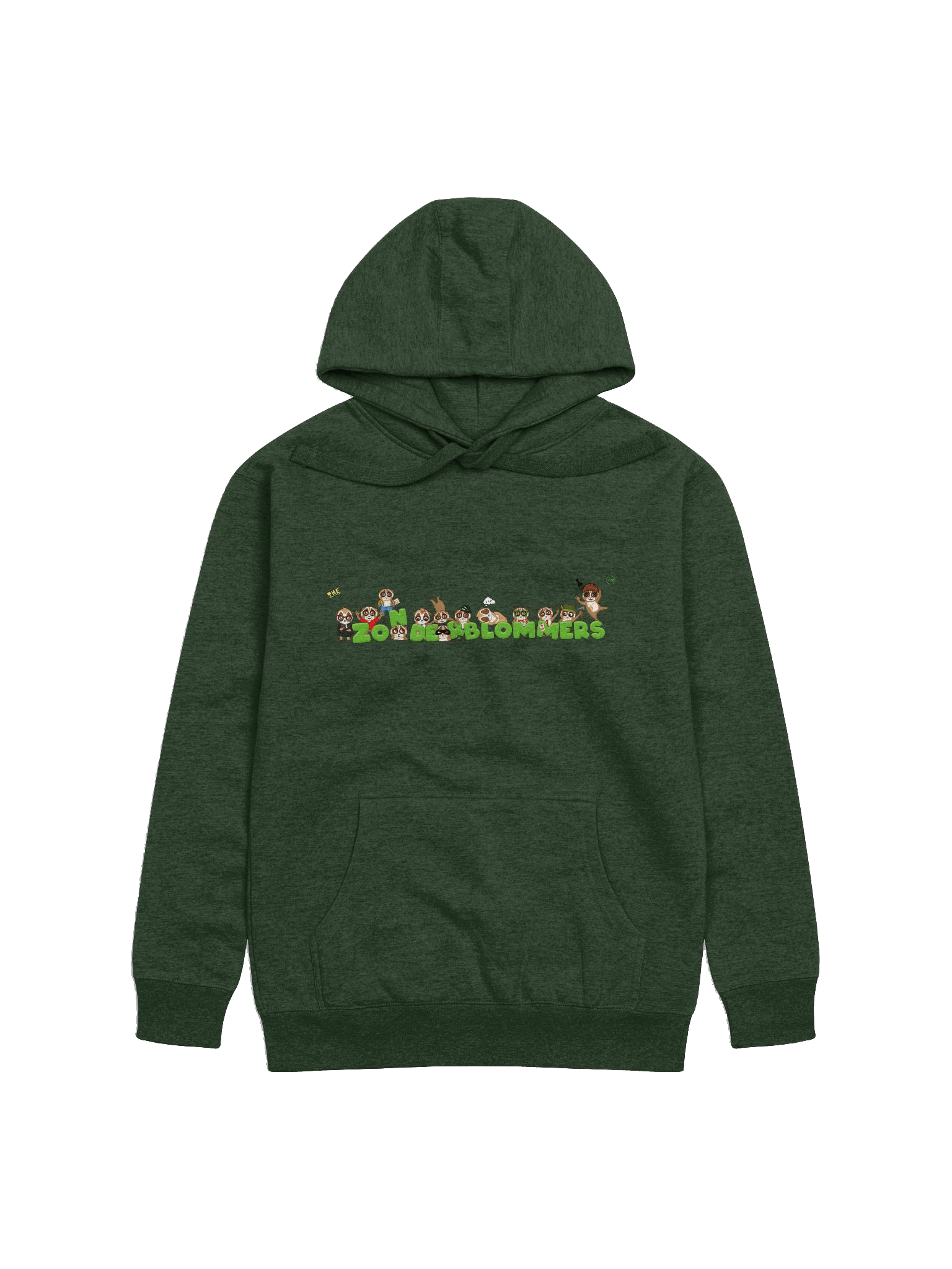 Green Boogie Zonderblommer Hoodie product image (1)