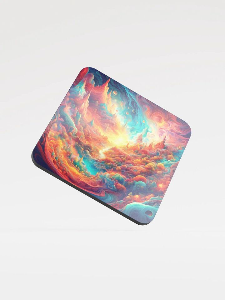 Bright And Beautiful Vividly Colored Coaster product image (1)