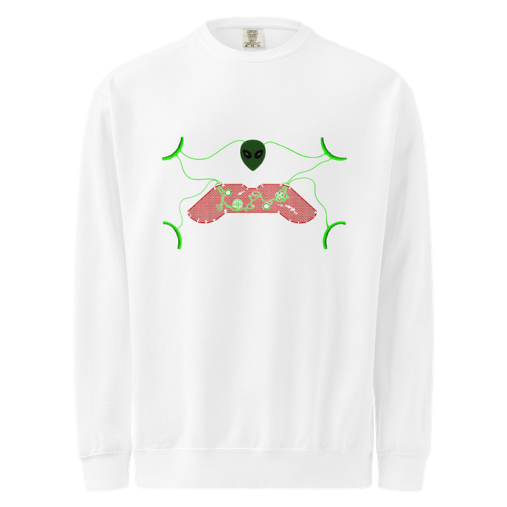 Neon Alien Gaming Sweatshirt product image (1)