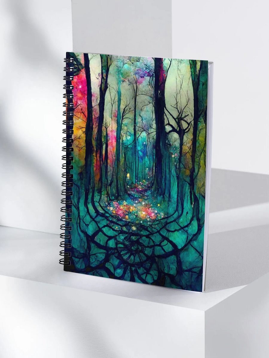 Cosmic Forest Dreams Spiral Notebook product image (4)