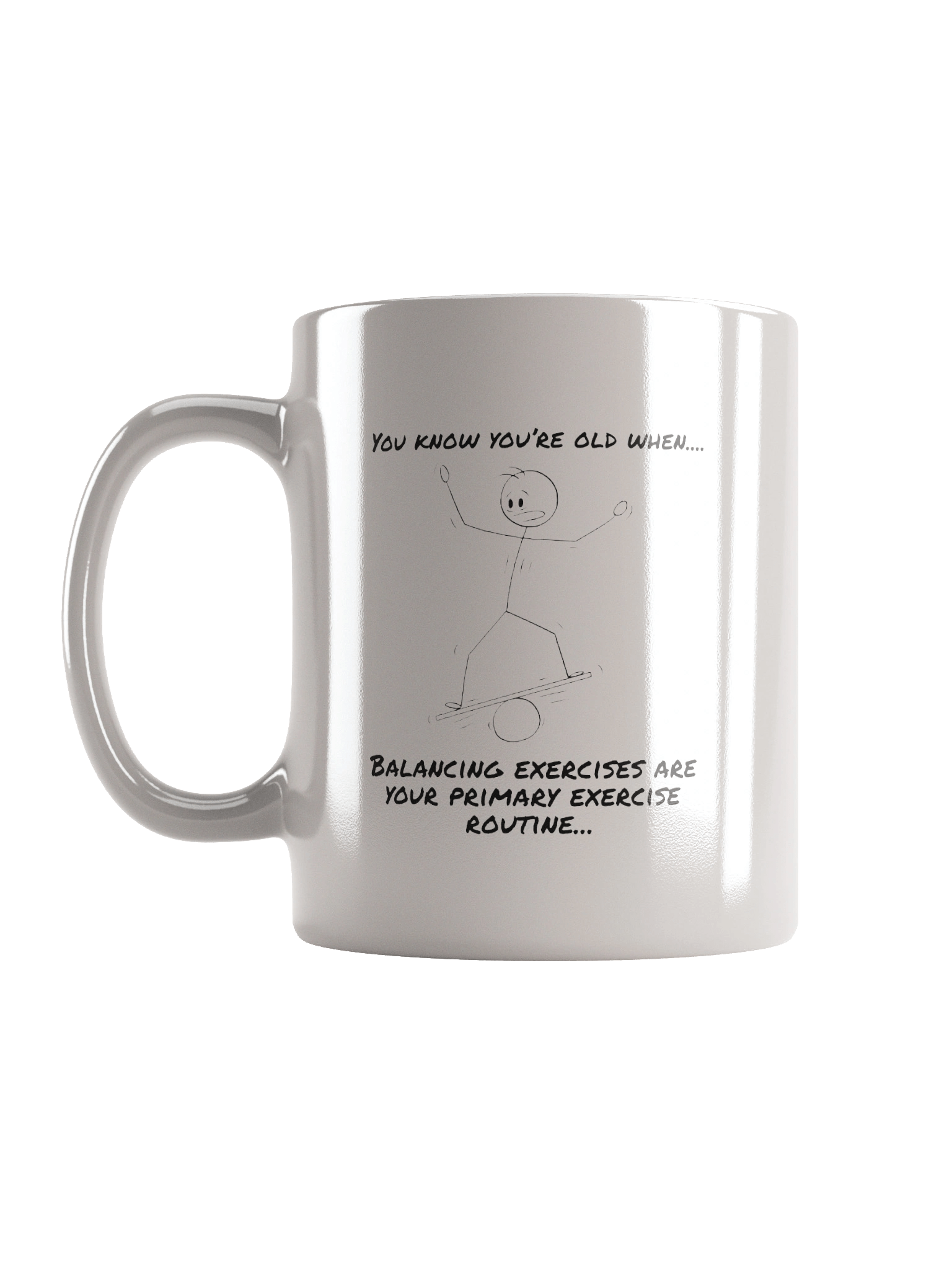 “Balancing Exercises Are My Primary Workout” Mug product image (3)