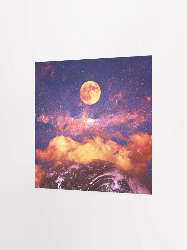 Lunar Harmony: The Moon and Earth product image (2)