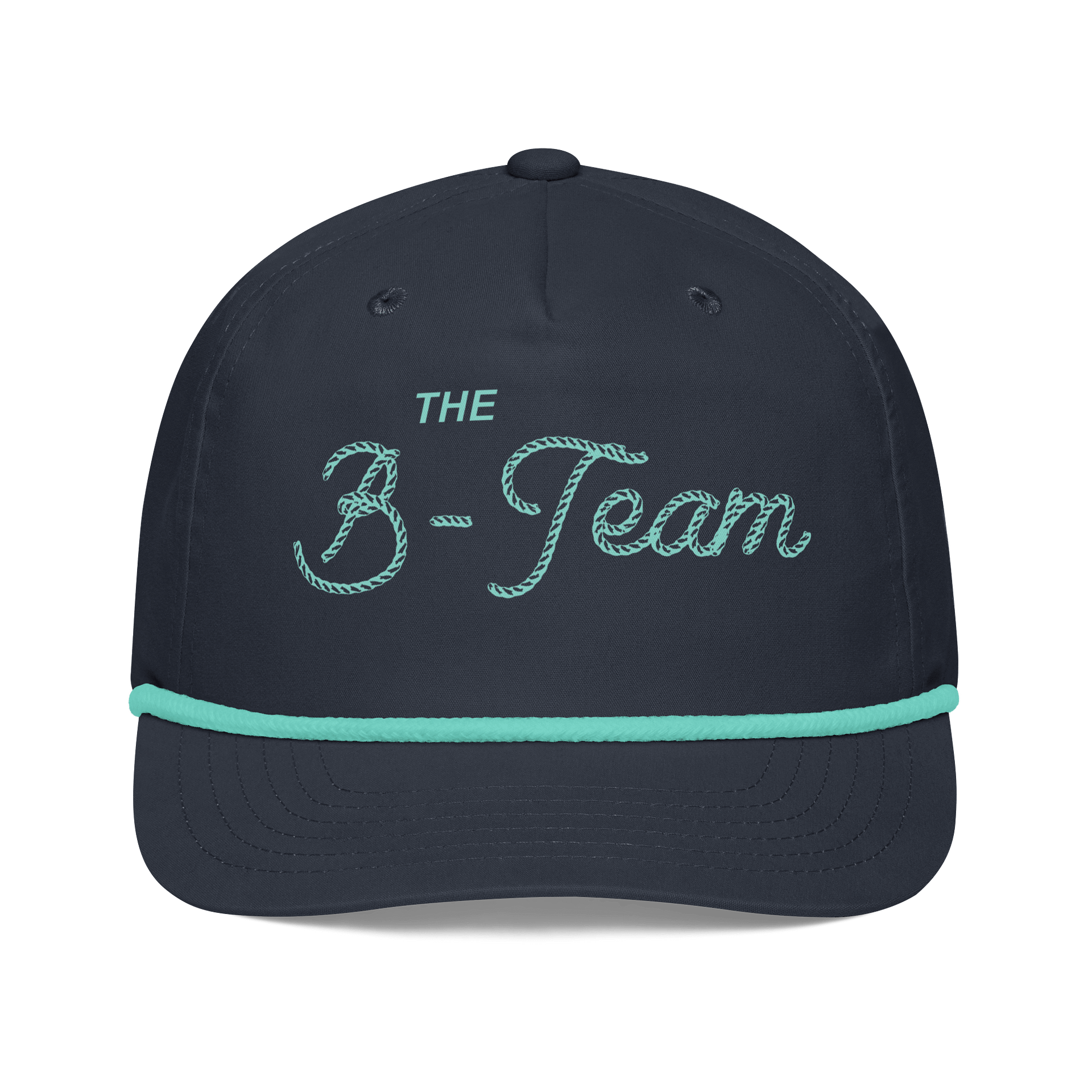 B-Team Wordmark Rope Hat Blue Font product image (1)