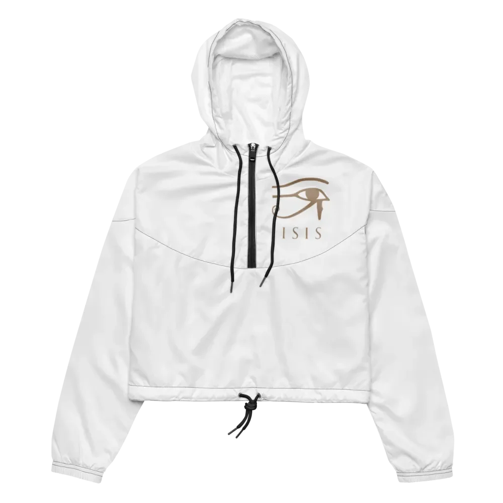 Isis Multicolor Crop Top Women's Windbreaker Fitness Training product image (2)