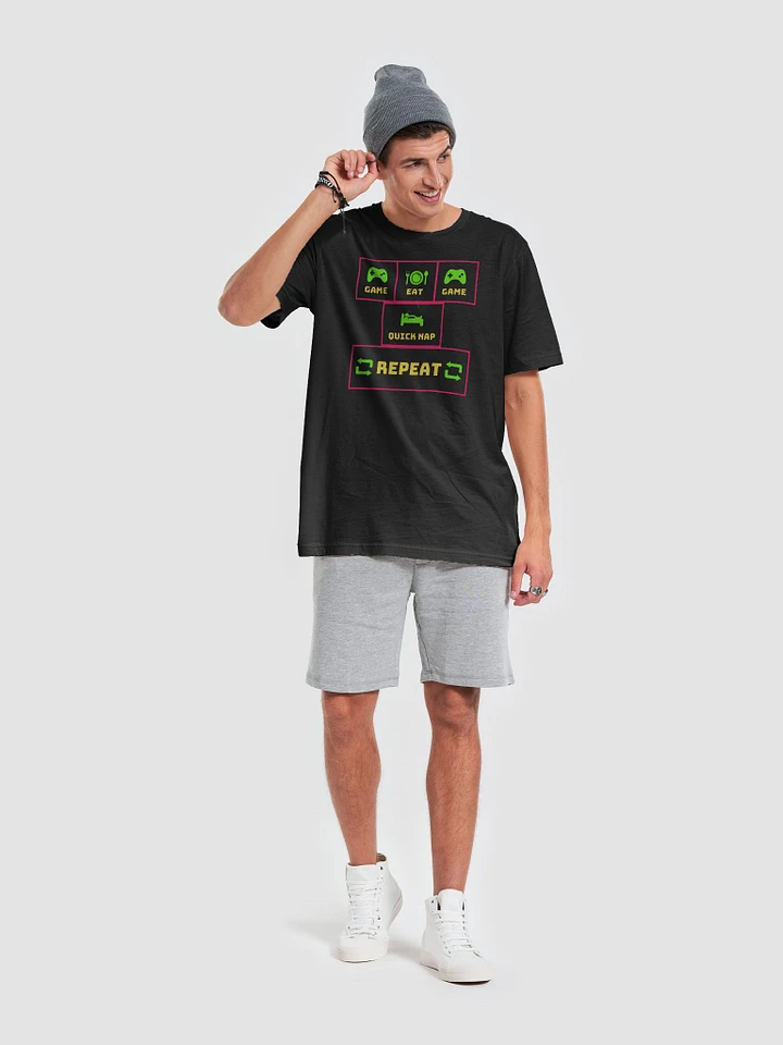 Game, Eat, Game, Repeat Supersoft Comfort Tee product image (1)