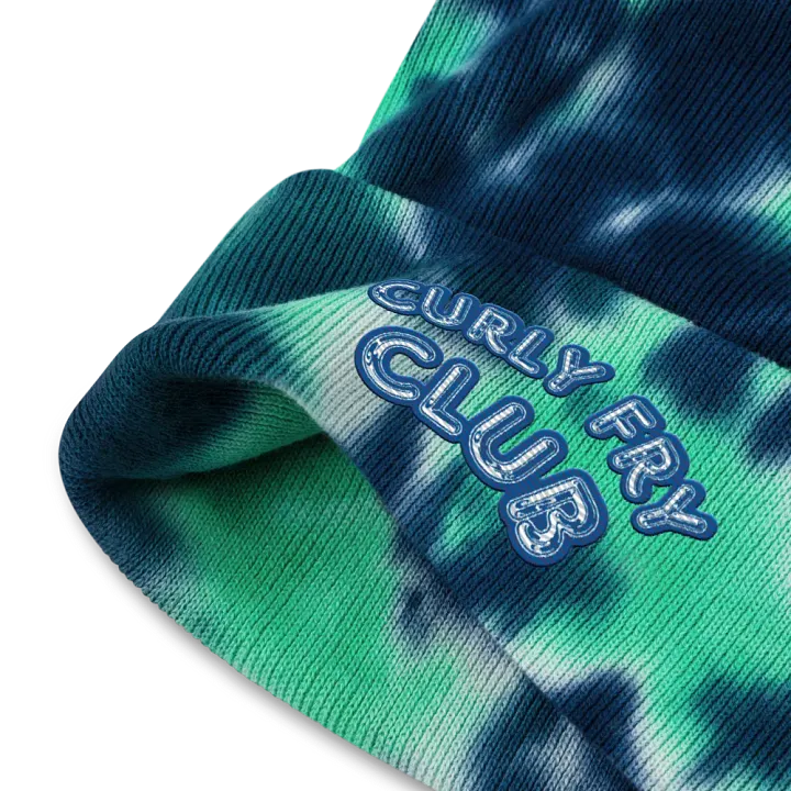 CURLY FRY CLUB tie-dye beanie product image (2)