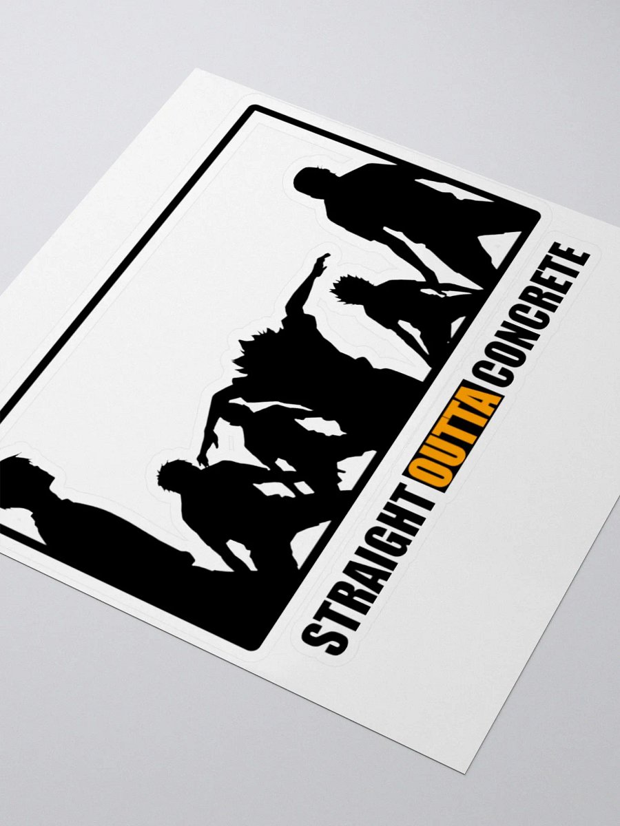 Karasuno 'SOC' Black Sticker product image (3)