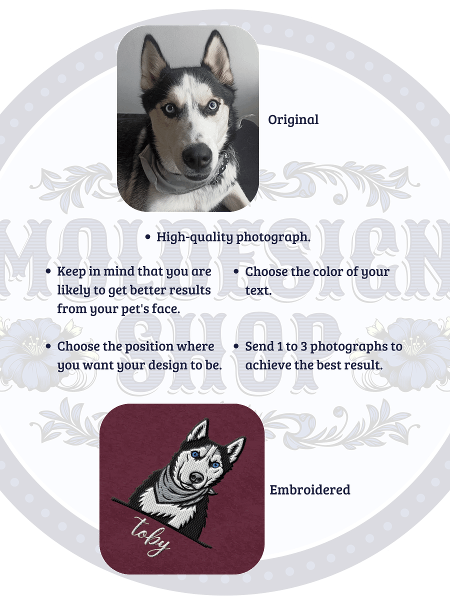 YOUR SIBERIAN HUSKY! / CHAMPION TIE-DYE HOODIE (UNISEX) / EMBROIDERED product image (9)