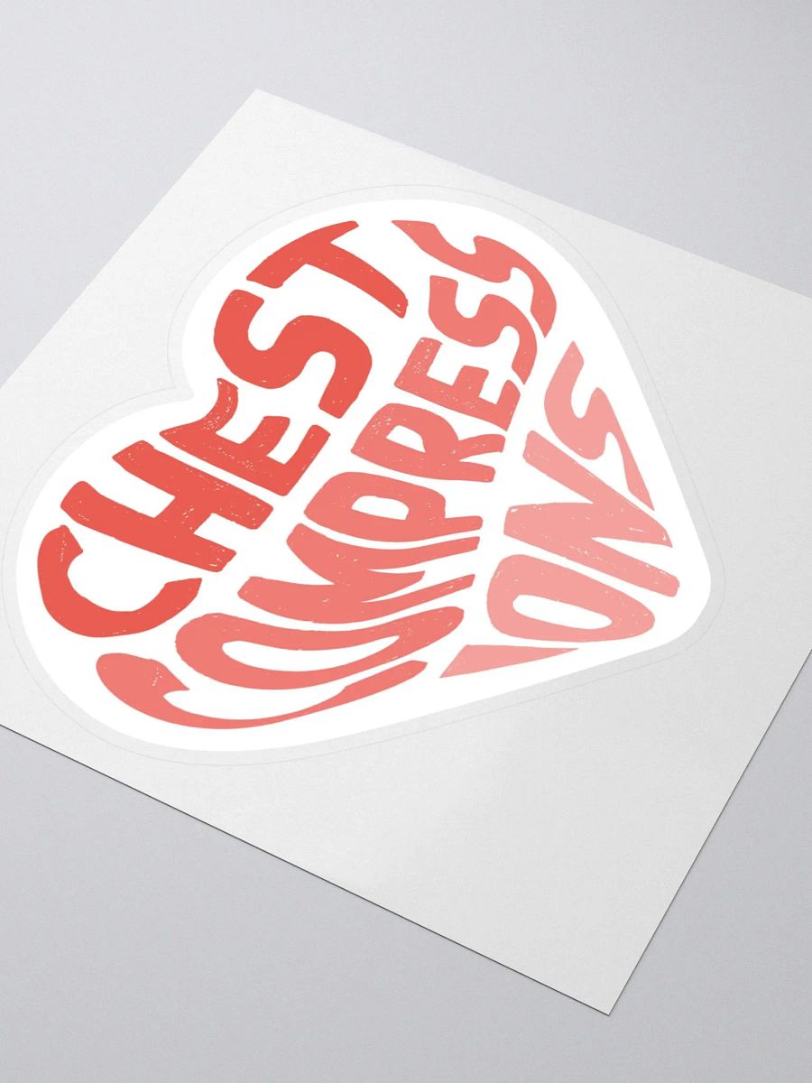 Chest Compressions Sticker product image (11)