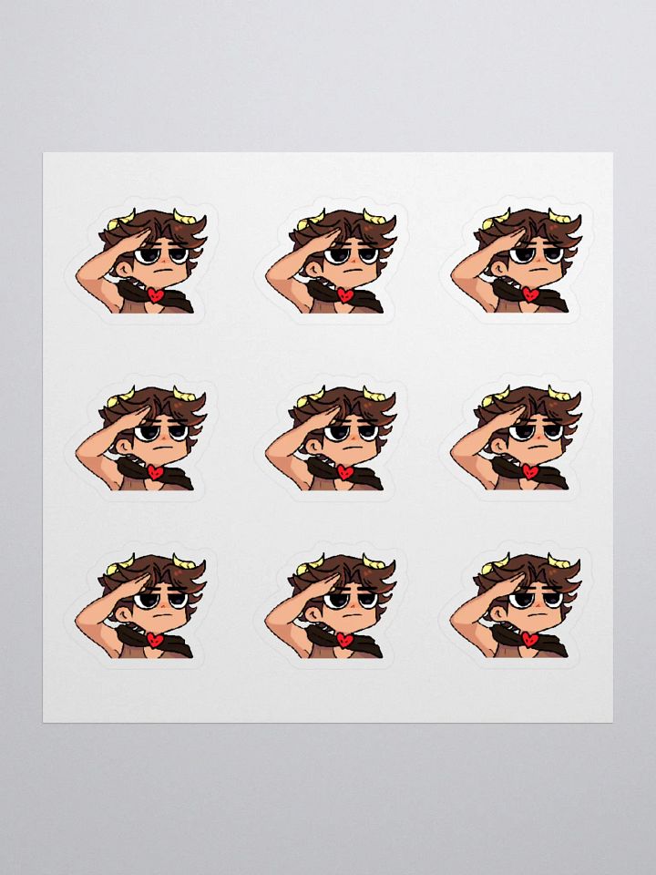 Nukeri Emote Sticker Set - 9x Salute product image (3)