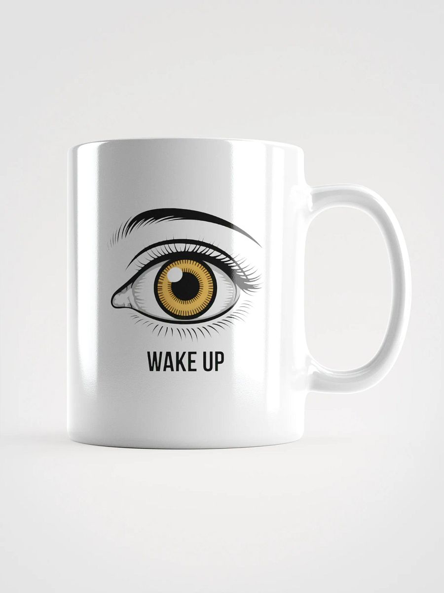 Wake Up Eye Mug | Motivational Coffee Gift Mug product image (1)