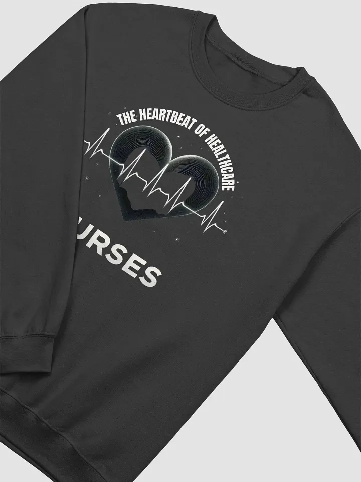 The Heartbeat Collection: Nurses Edition Crewneck Sweatshirt product image (2)
