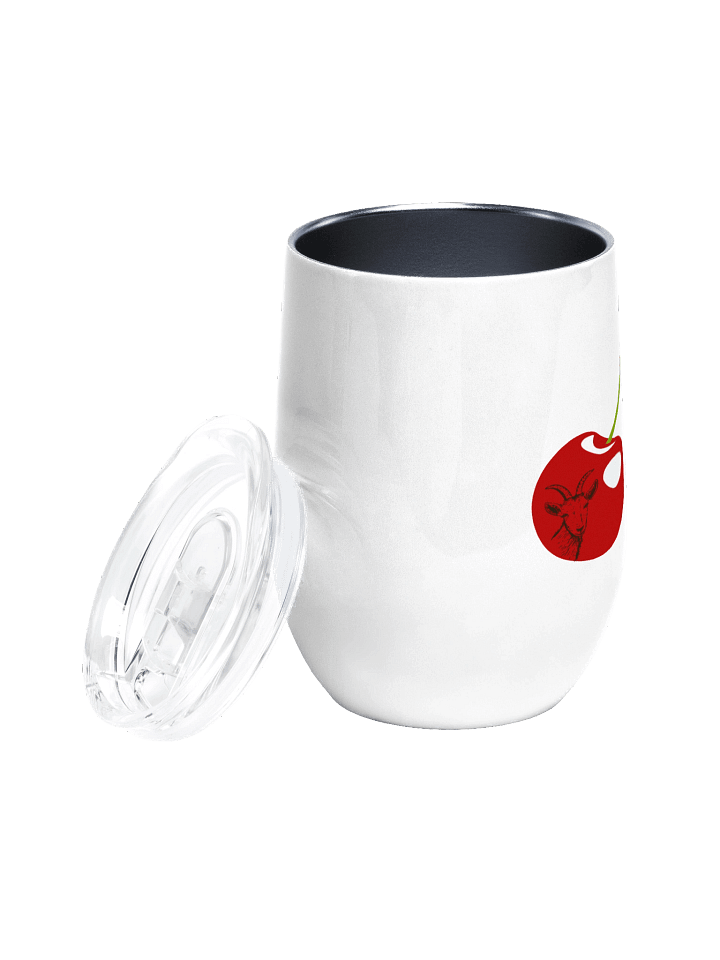 Cherry Goat Wine Tumbler product image (2)