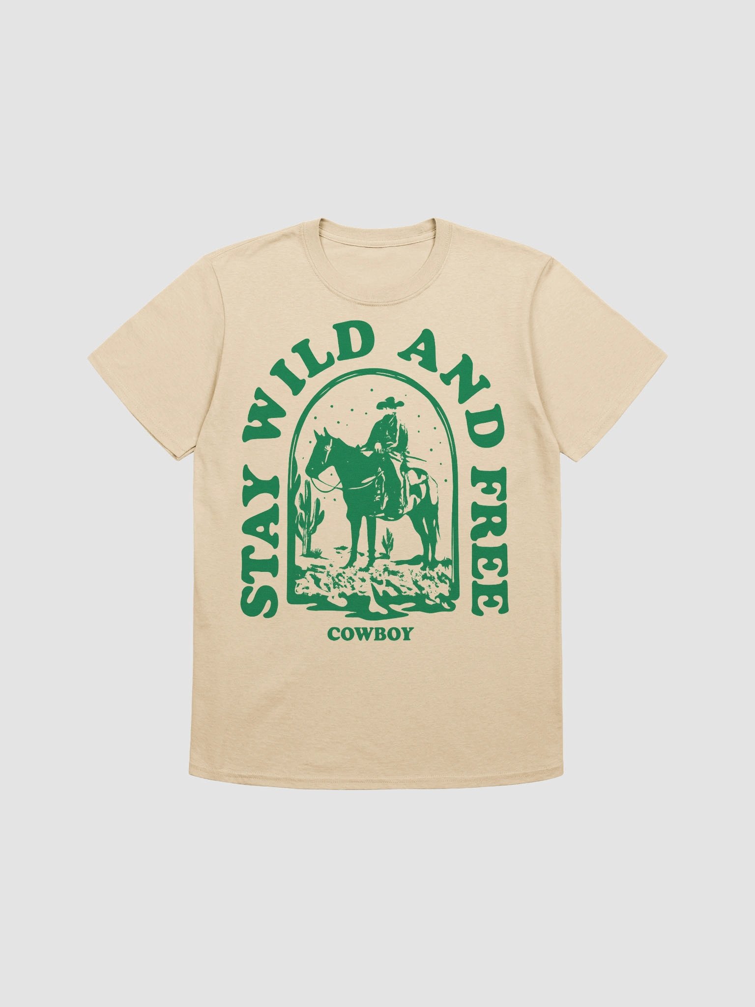 Stay Wild and Free – Cowboy product image (1)