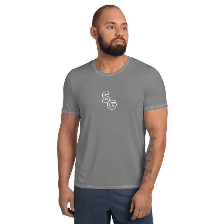 SG Grey Logo Grey Athletic Tee product image (1)