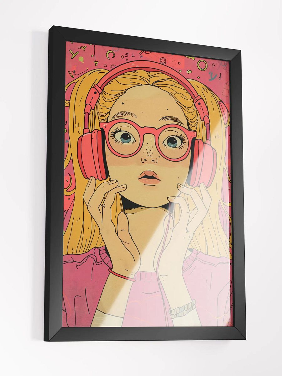 Soundtrack to My Soul Pop Art Poster - Framed product image (5)