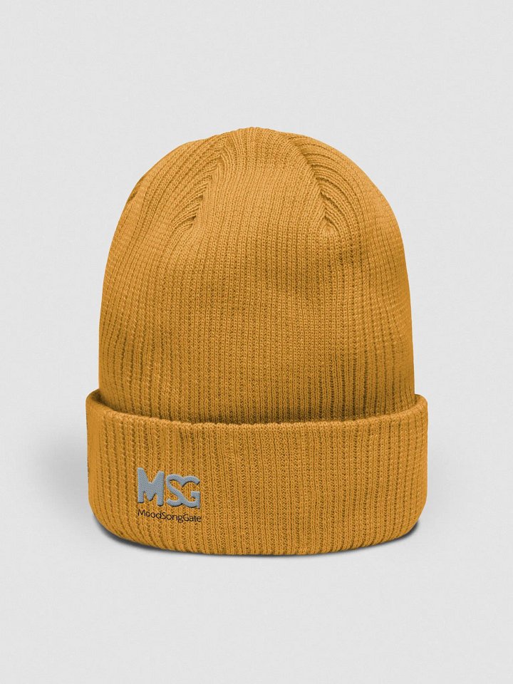 MSG Organic Ribbed Beanie product image (2)