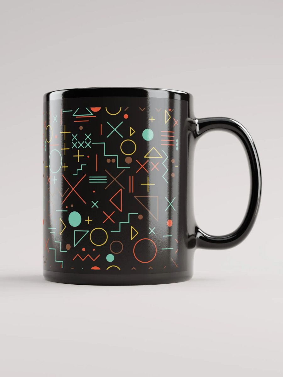 MATHMATICAL SYMBOLS BEAUTIFUL COLORS CONTRAST SHINY MUG product image (1)